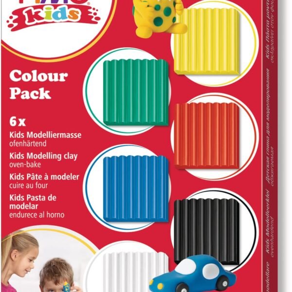 FIMO Modellierset Kids 6x42g 803201 Basic