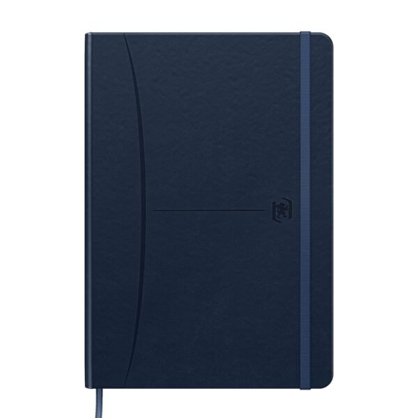 OXFORD Signature Notizbuch 400154945 A5, liniert 80 Blatt, blau