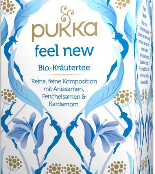 PUKKA Feel New 4091007 Bio Kräutertee 20 Beutel