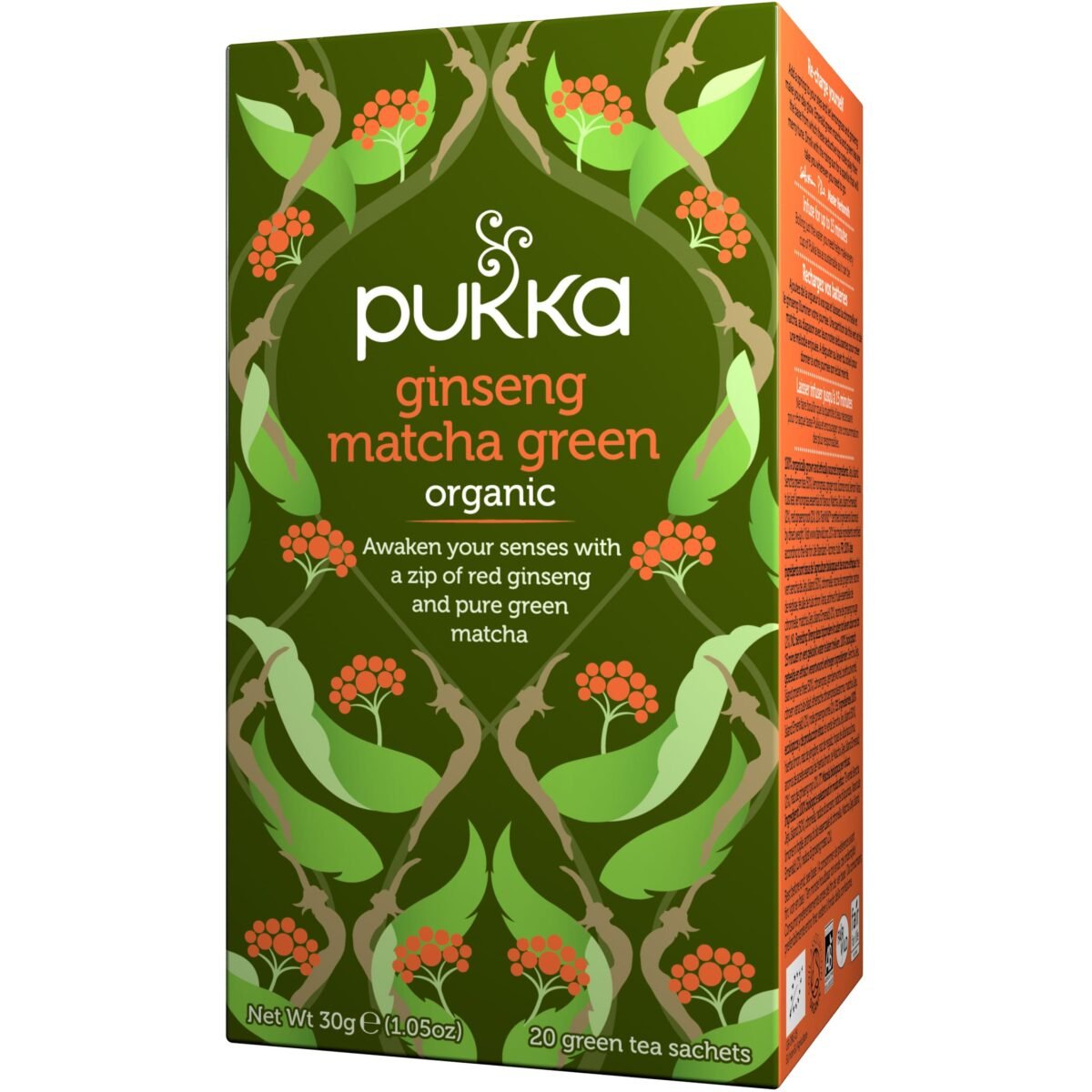 PUKKA Ginseng Matcha Green 4091008 Bio Grüntee 20 Beutel – Hochwertig & günstig bei ShopDeca