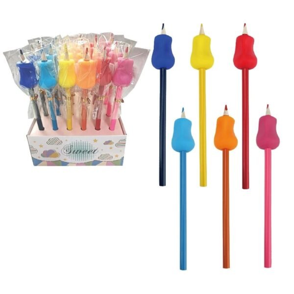 ROOST Farbstift mit Halter HPTS-130 6 assortiert