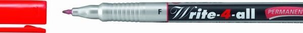 STABILO Write-4-all permanent F 156/40 rot