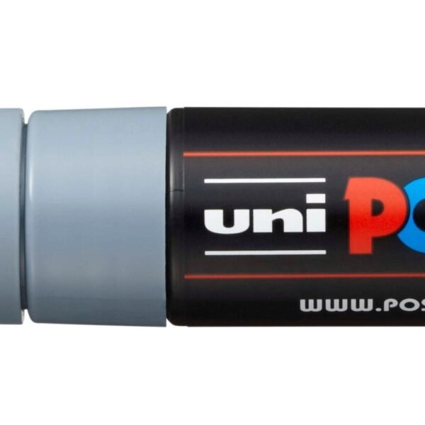 UNI-BALL Posca Marker 8mm PC-8K GREY grau, Keilspitze