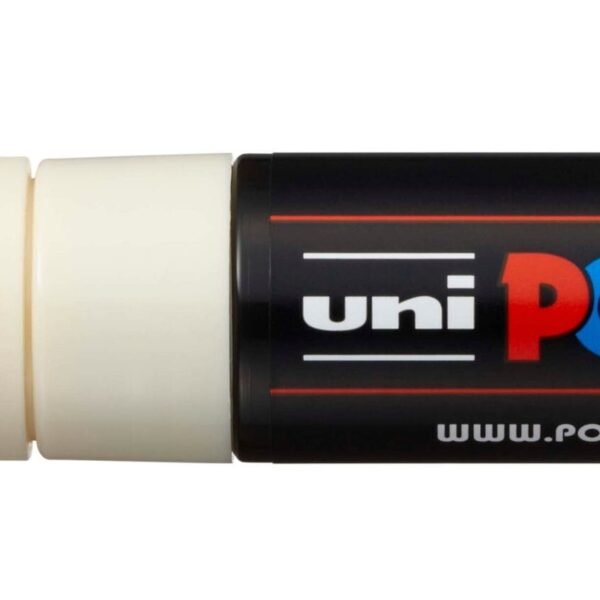 UNI-BALL Posca Marker 8mm PC-8K IVORY elfenbein, Keilspitze