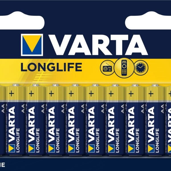 VARTA Batterie 4106101461 Longlife, AA/LR06, 10 Stück