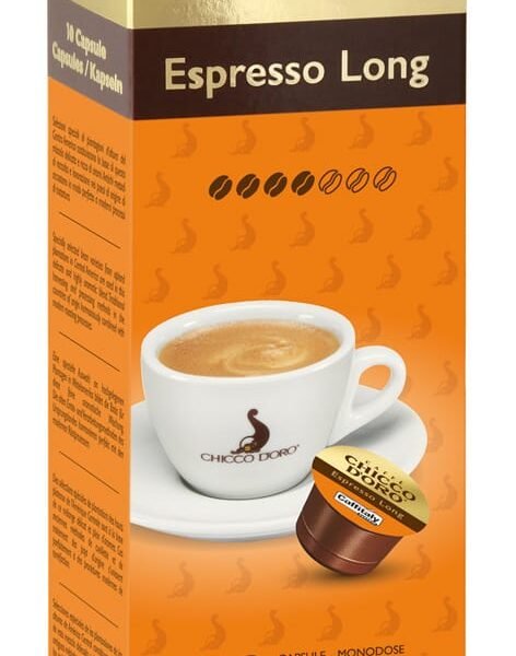 CHICCO D'ORO Kaffee Caffitaly 802031 Espresso Long 10 Stück