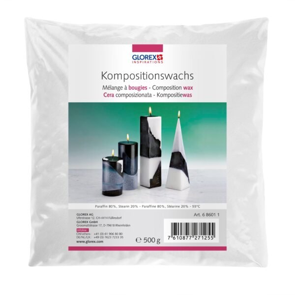 GLOREX Kompositionswachs 500g 686011 Wachsmischung