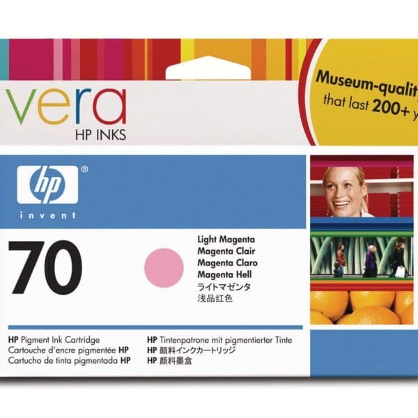 HP Tintenpatrone 70 light magenta C9455A DesignJet Z2100/3100 130ml