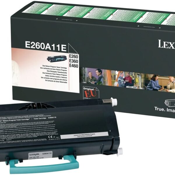 LEXMARK Toner-Modul Return schwarz E260A11E E260/360/460 3500 Seiten