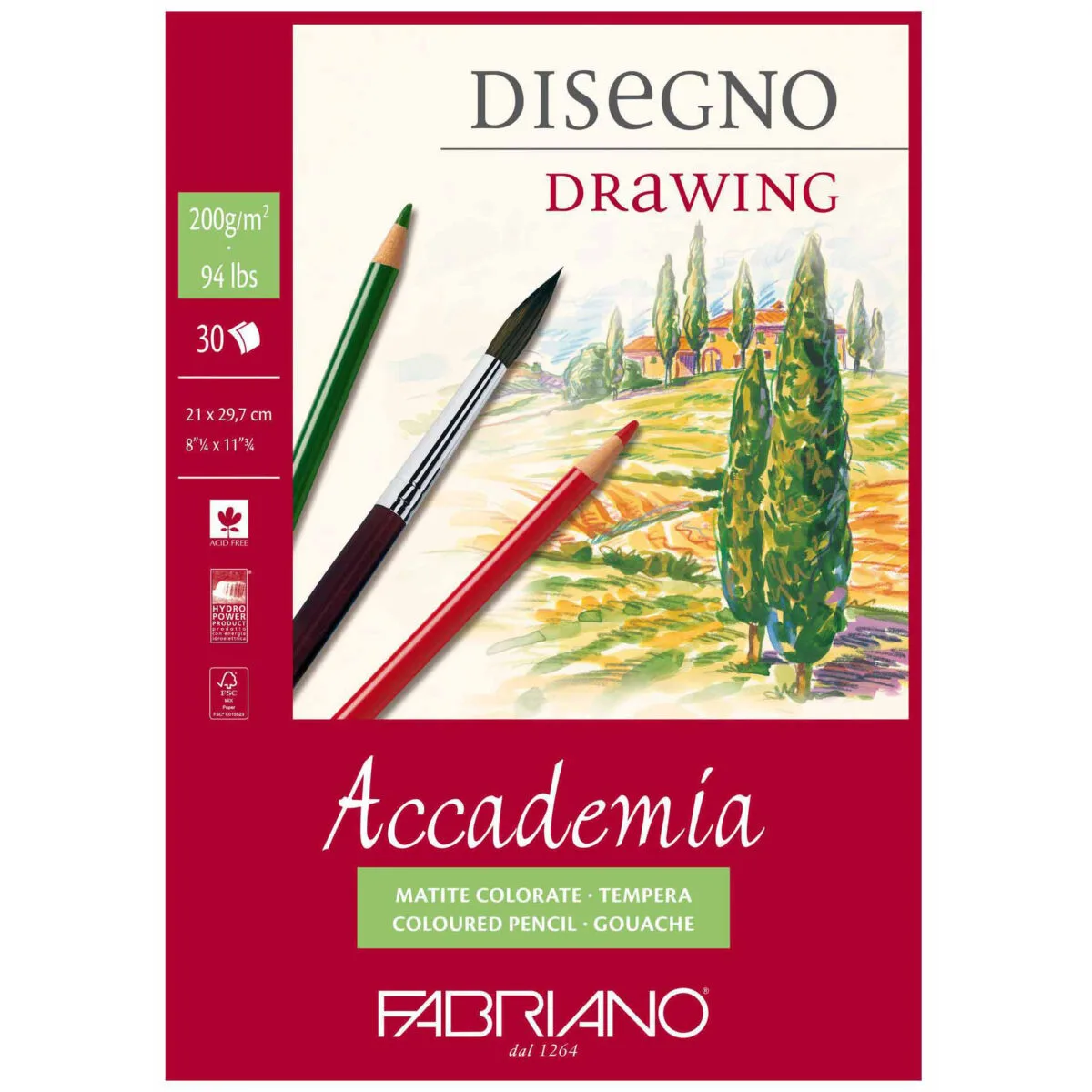 NEUTRAL Zeichenblock F41202129 Accademia A4 200g FSC-MIX – Hochwertig & günstig bei ShopDeca