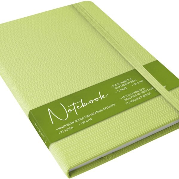 ONLINE Notizbuch Indian Summer Green 08380/6 A5 72 Blatt, dots