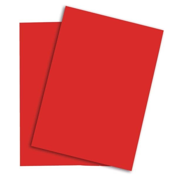 PAPYRUS Rainbow Papier FSC A4 88042476 intensivrot, 80g 500 Blatt