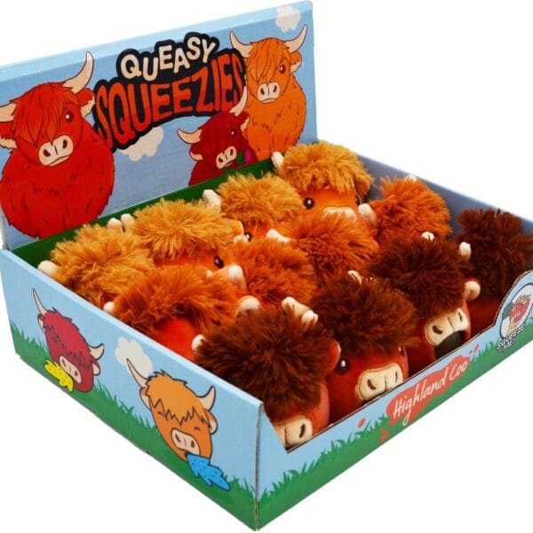 ROOST Quetschtier Plüsch Kuh TY930