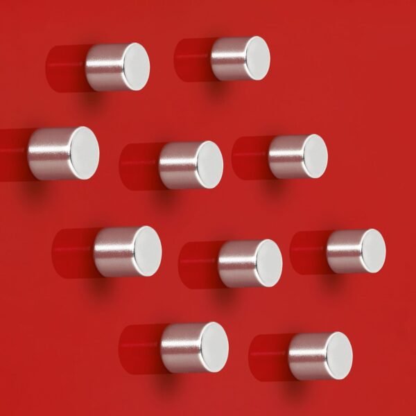 SIGEL Superdym-Magnete 10mm BA701 stark silber, 10 Stück