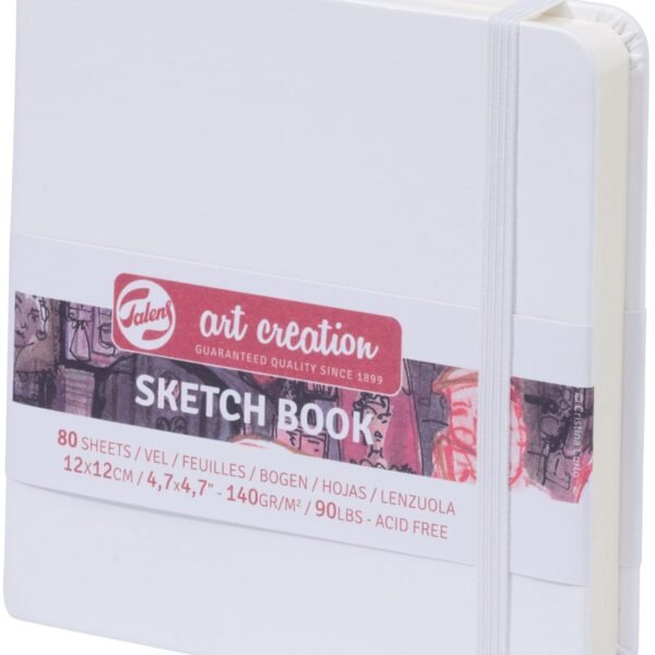 TALENS Skizzenbuch 9314104M weiss, 12x12cm, 140 g/qm