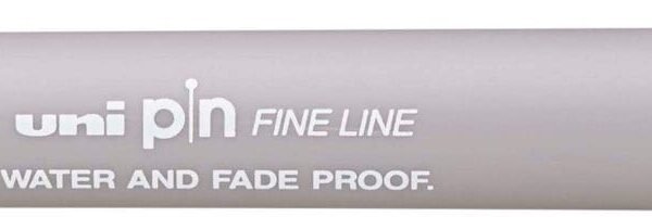 UNI-BALL Fineliner Pin 0.5mm PIN05-200(S) Light Grey hellgrau
